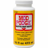 Mod Podge Matte Sealer, Glue & Finish: All-in-One Craft Solution 16oz..