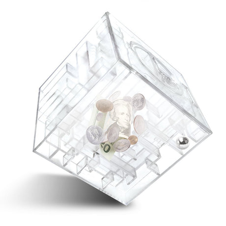 Money Maze puzzle bank.