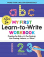 My First Learn-to-Write Workbook: Practice for Kids with Pen Control