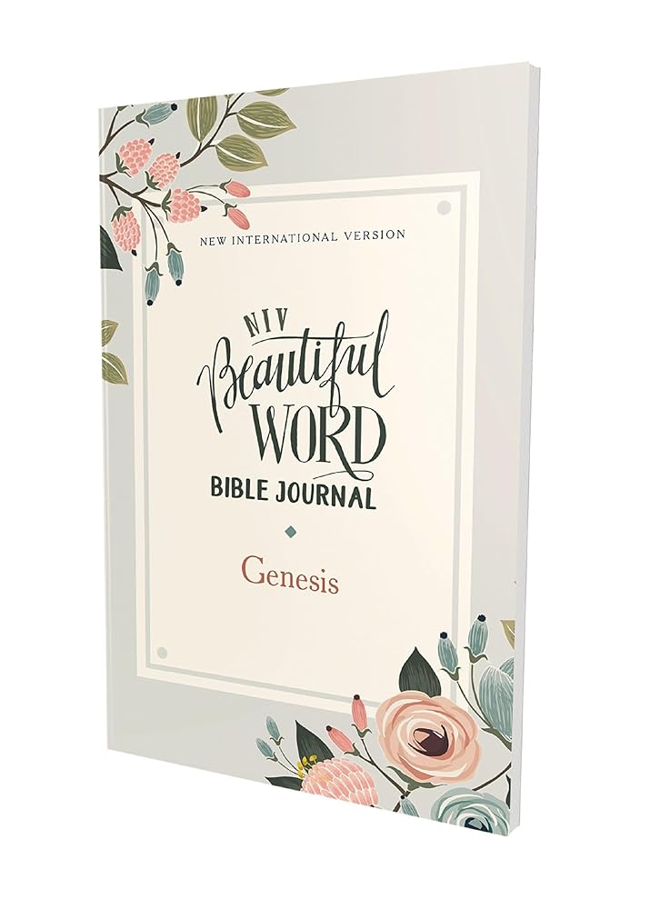 NIV, Beautiful Word Bible Journal, Genesis, Paperback, Comfort Print.