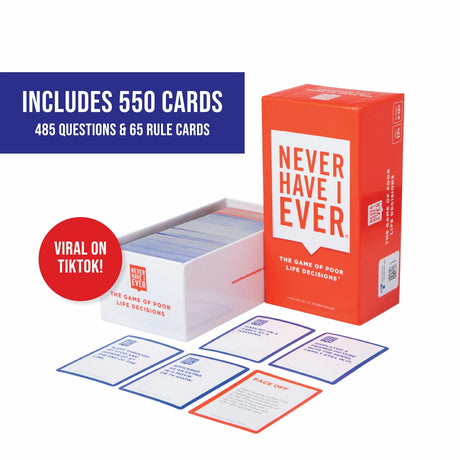 Never Have I Ever - The Classic Edition Adult Party Game