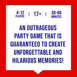 Never Have I Ever - The Classic Edition Adult Party Game