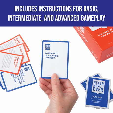 Never Have I Ever - The Classic Edition Adult Party Game