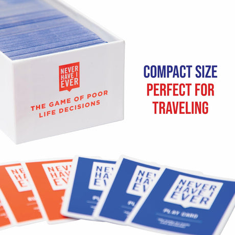 Never Have I Ever - The Classic Edition Adult Party Game