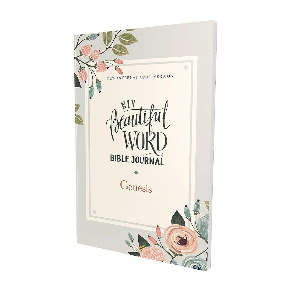 Niv, Beautiful Word Bible Journal, Genesis, Paperback, Comfort Print By Zondervan