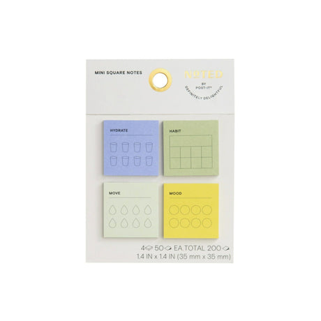 Noted By Post-it Mini To-Do Notes.