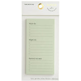 Noted by Post-it Notes, Must Do, Might Do, Remind Me Later.