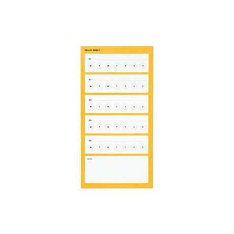 Noted by Post-it Self-Care Daily Goals.