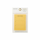 Noted By Post-It 'Today's Top Three' Mini List Notepad