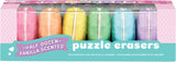 OOLY Macarons Vanilla-Scented Erasers - Set of 6.
