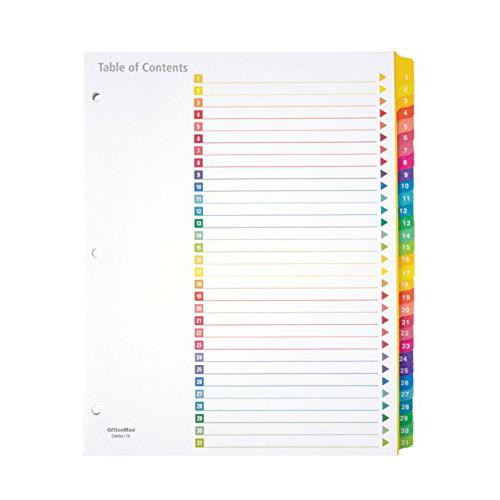 Office Depot - Folder Tabs.