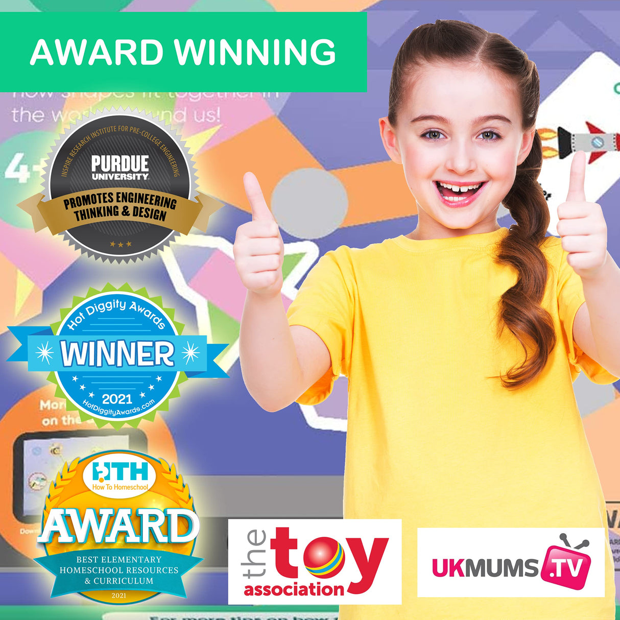 OjO Shape Factory Creative & Educational Toy for Toddlers.