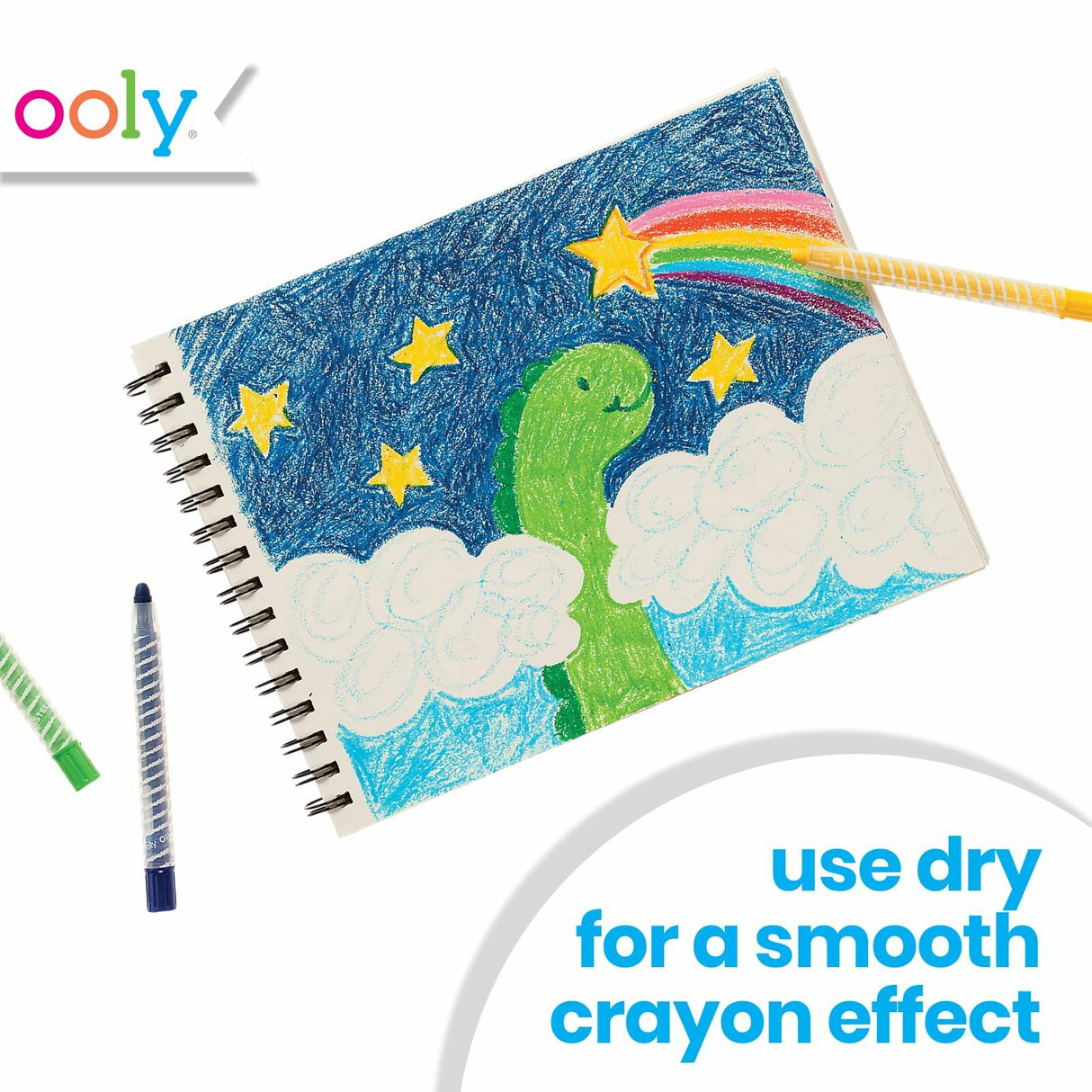 Ooly Twisty Stix Oil Pastel Crayons.