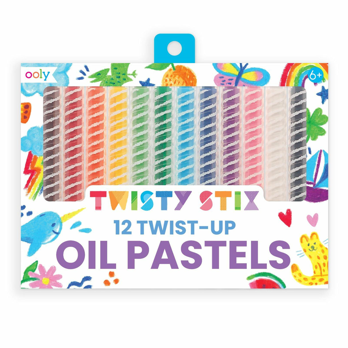 Ooly Twisty Stix Oil Pastel Crayons.