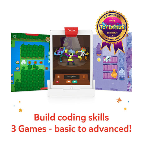 Osmo - Coding Starter Kit for iPhone & iPad (Osmo iPad/iPhone Base Included).
