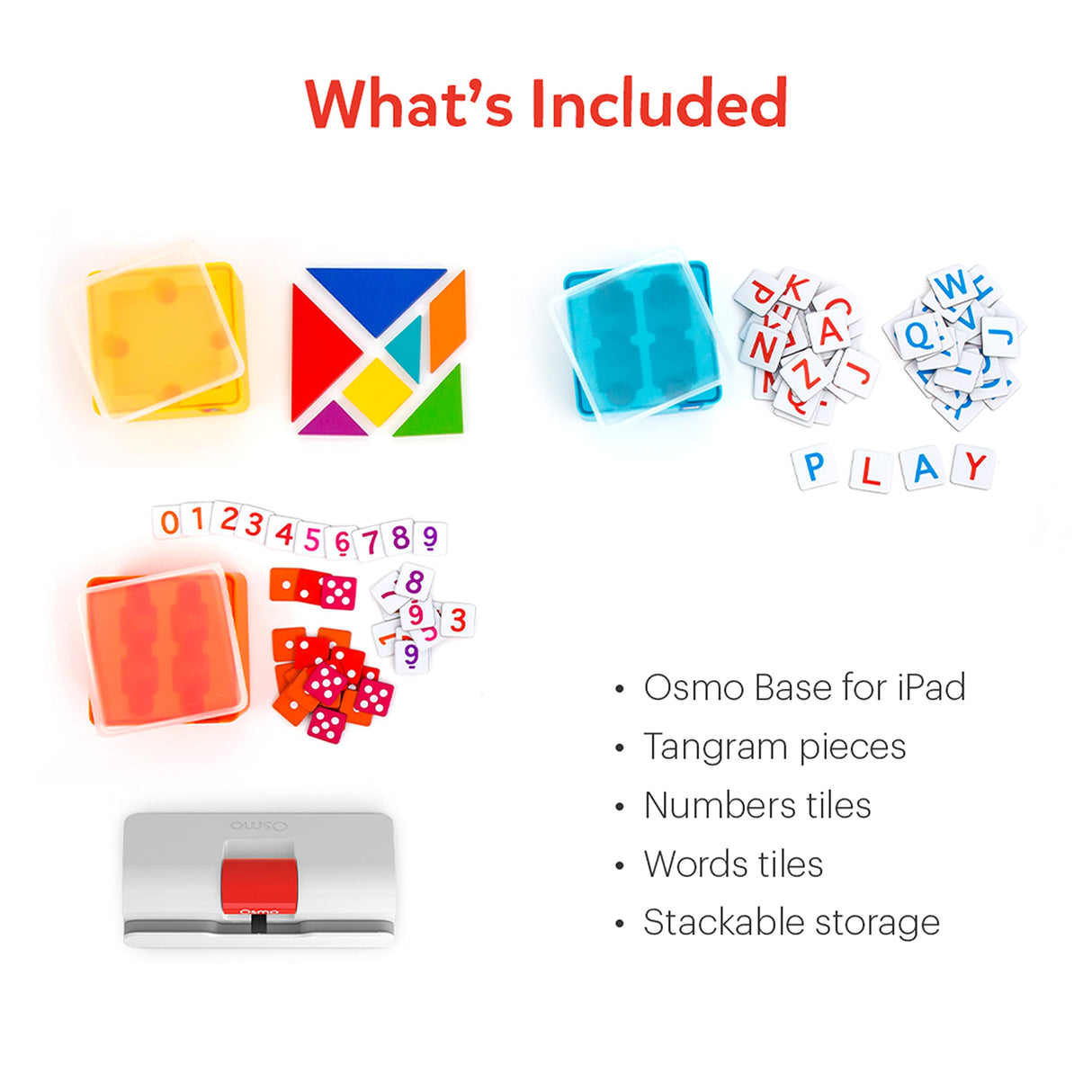 Osmo - Genius Starter Kit for iPad & iPhone (Osmo Base Included).