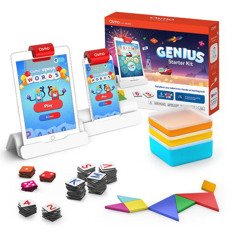 Osmo - Genius Starter Kit for iPad & iPhone (Osmo Base Included).
