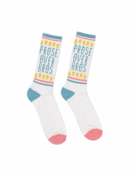 Out of Print "Prose Over Bros" Socks.
