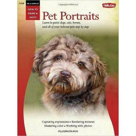 Oil & Acrylic: Pet Portraits (How to Draw & Paint)
