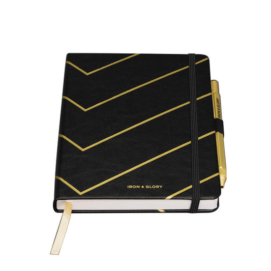 Iron & Glory PU Leather Notebook Gift Set with Pen - Meme Gifts 
