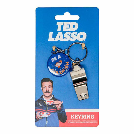 Paladone Ted Lasso Whistle Keychain.