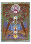 Paul Heussenstamm Chakra Boxed Notecard Assortment Pomegranate Communications Inc.