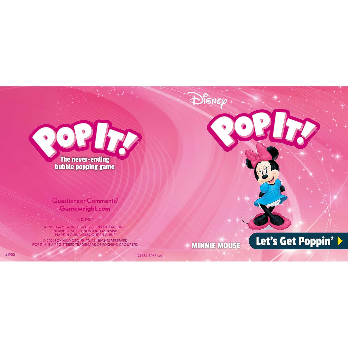 Pop It! - Disney, Minnie Mouse.