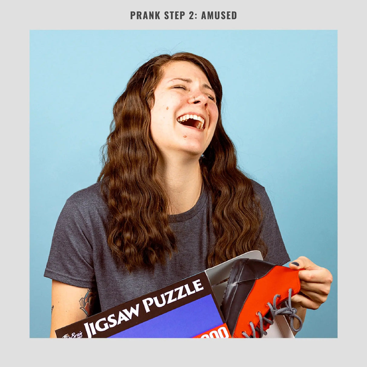 Prank-O 12,000 Piece Jigsaw Puzzle Empty Box Gag Gift Box.