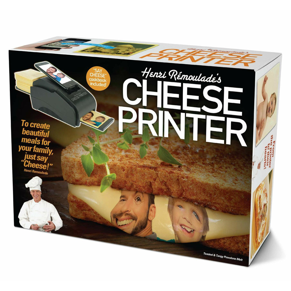 Prank-O Cheese Printer Gag Gift Empty Box