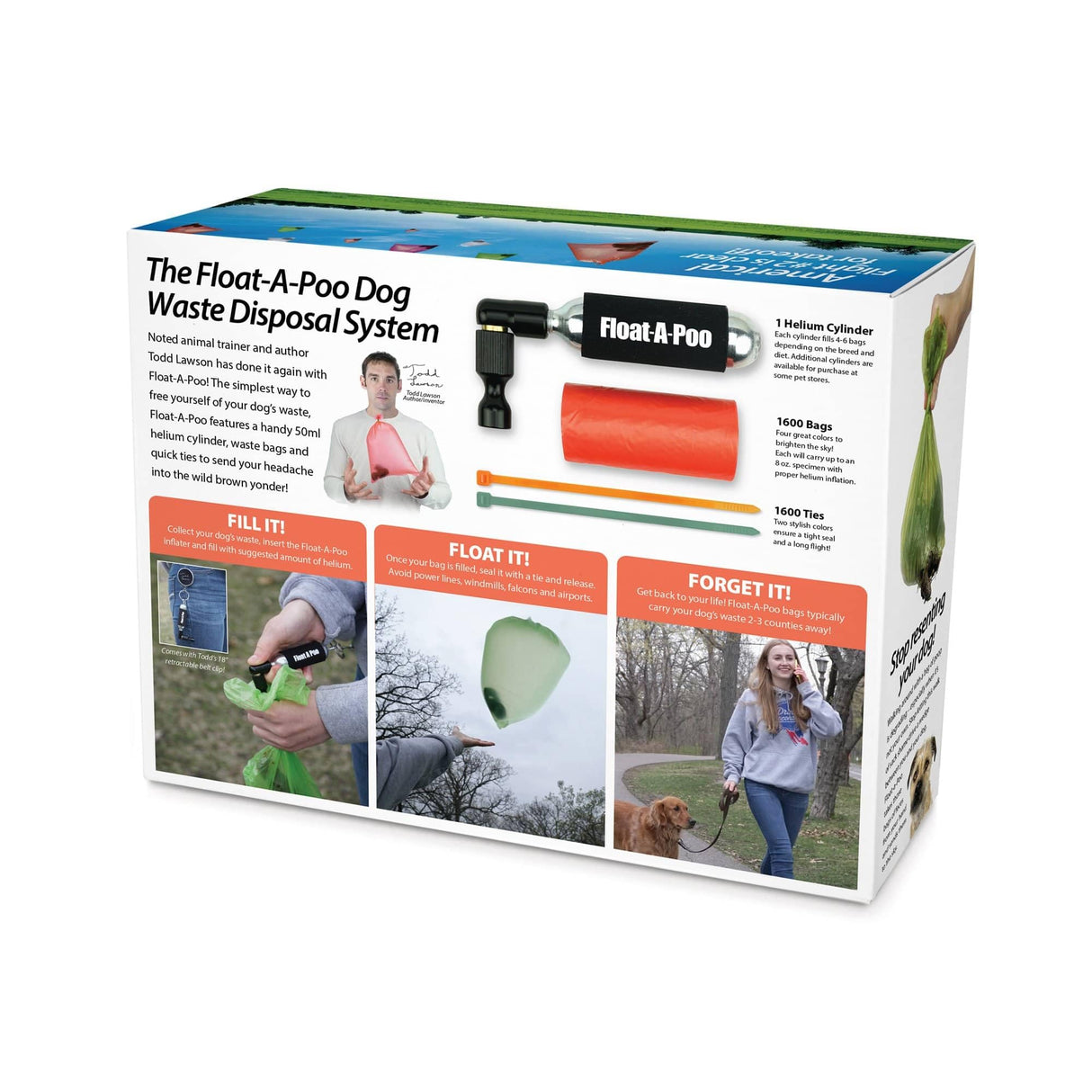 Prank-O Float-A-Poo Empty Prank Gift Box.