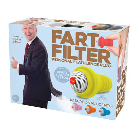 Prank-O Gag Gift Box - Fart Filter (Small Size)