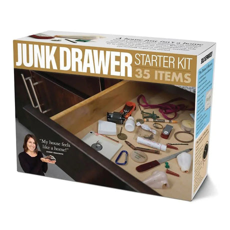 Prank-O Junk Drawer Kit Gag Gift Empty Box.