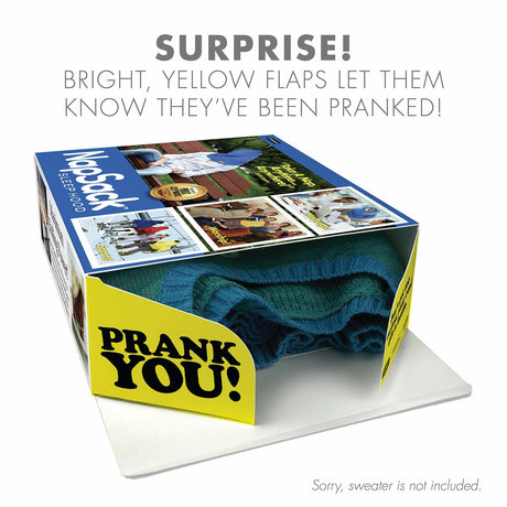 Prank-O Nap Sack Prank Gift Box Prank-O