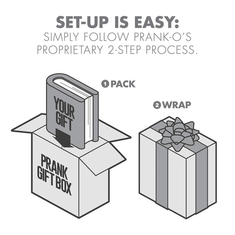 Prank-O Tidy Tips Prank Gift Box