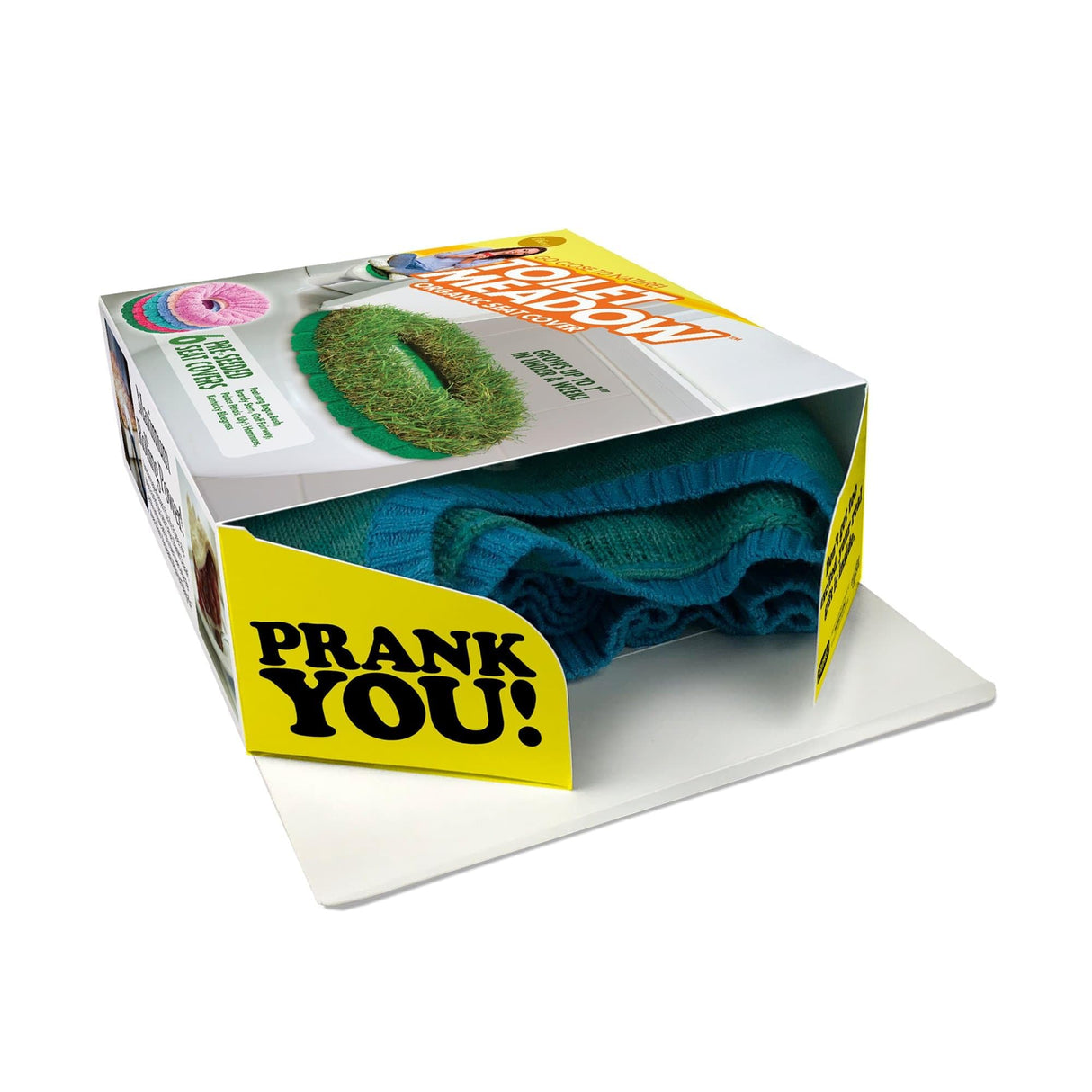 Prank-O Toilet Meadow Gag Gift Empty Box