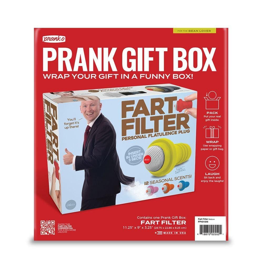 Prank Pack, Fart Filter Prank Gift Box
