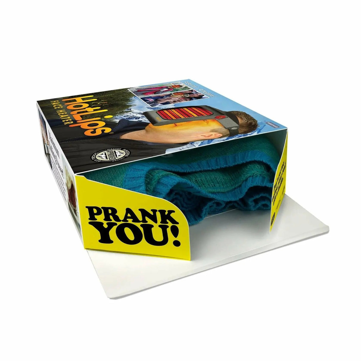 Prank Pack “HotLips” Prank Gift Box, Wrap Your Real Present in a Funny Authentic Prank-O Gag Present Box, Novelty Gifting Box for Pranksters 