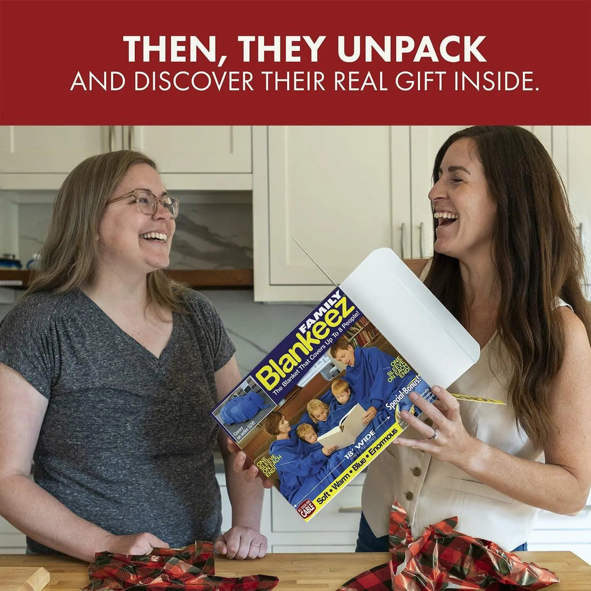 Prank Pack, Blankeez Prank Gift Box, Wrap Your Real Present in a Funny Authentic Prank-O Gag Present Box | Novelty Gifting Box for Pranksters 