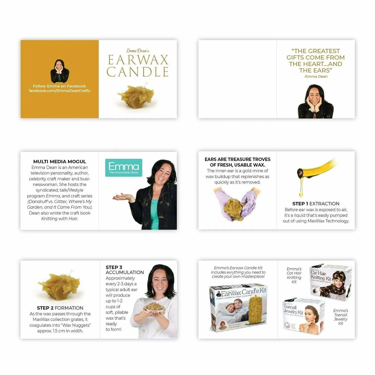 Prank-o Earwax Candle Gag Gift.