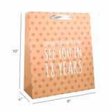 Prank-O "See You In 18 Years" Medium Funny Gift Bag