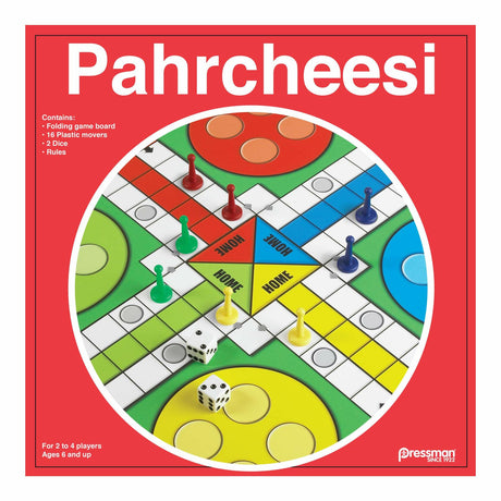 Pressman Pahrcheesi (Red Box).