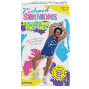 Pressman Richard Simmons: Sweat & Shout Party Game - open box