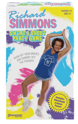 Pressman Richard Simmons: Sweat & Shout Party Game - The Show Off Your Moves & Shimmy Off The Pounds Game 