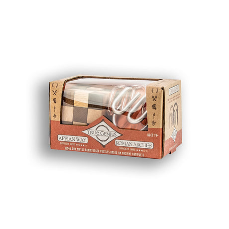 Project Genius Mini Roman Wood Puzzle - 2 Pack Project Genius