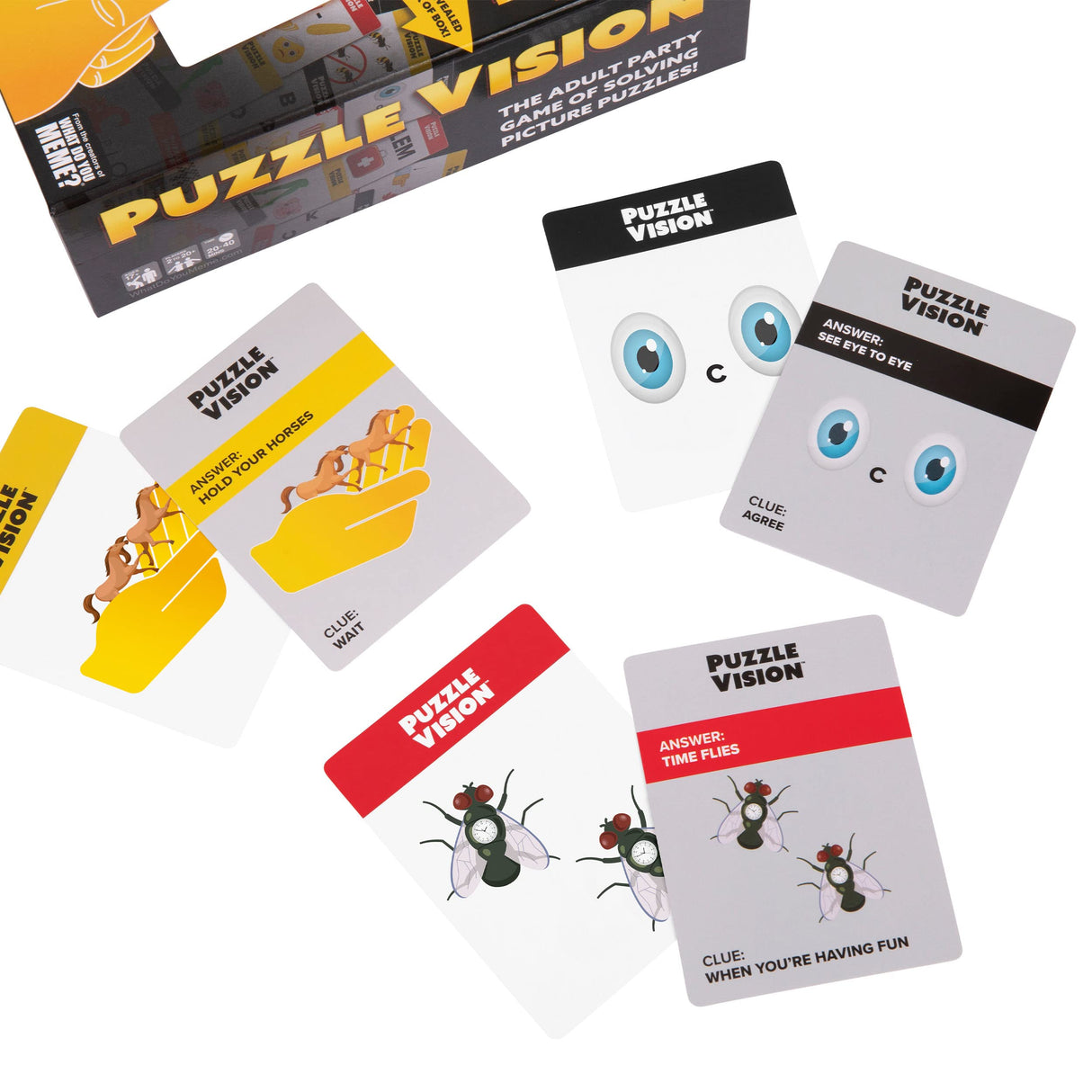 Puzzle Vision - Picture Puzzle Guess The Phrase Party Game