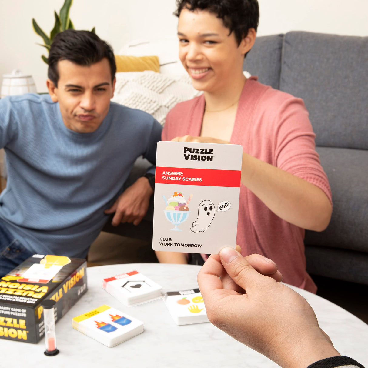 Puzzle Vision - The Picture Puzzle Guess The Phrase Party Game WHAT DO YOU MEME?