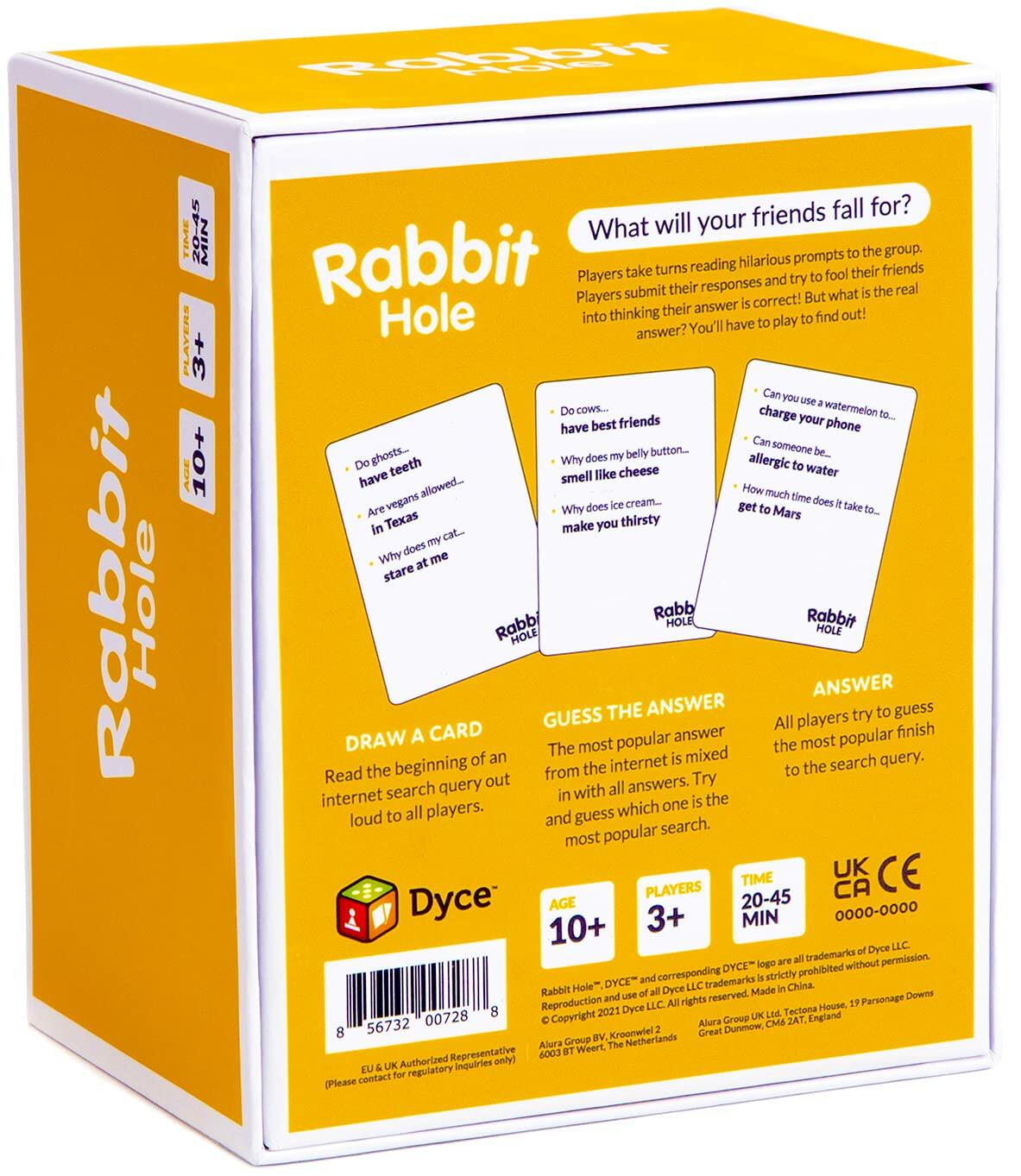 RABBIT HOLE Party Game RABBIT HOLE
