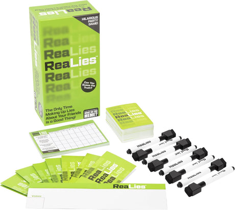 ReaLies – The Hilarious Party Game of Truths and Lies.