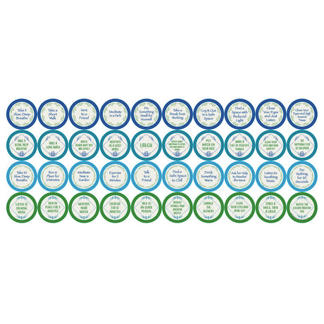 Really Good Stuff Classroom Chill Chips - Set Of 40 Chips