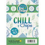 Really Good Stuff Classroom Chill Chips - Set Of 40 Chips